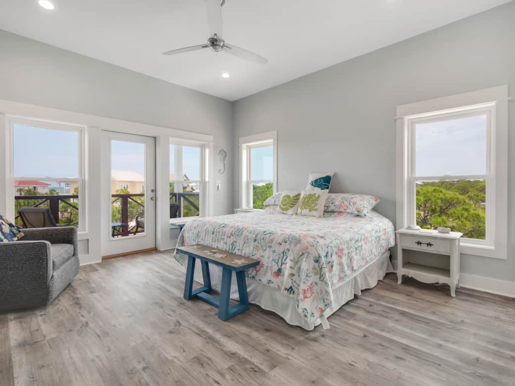 2nd floor master bedroom