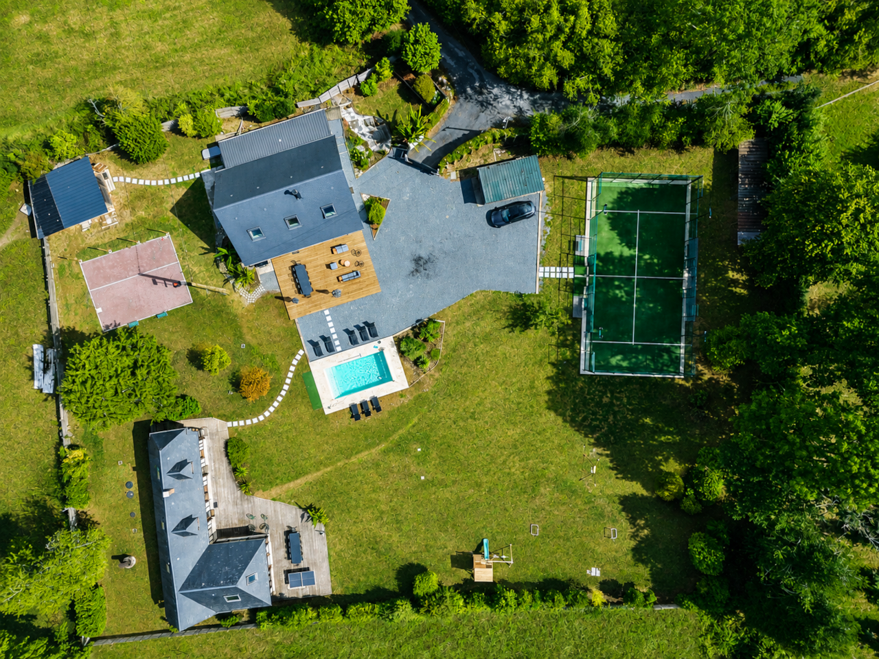 Vue d'ensemble drone