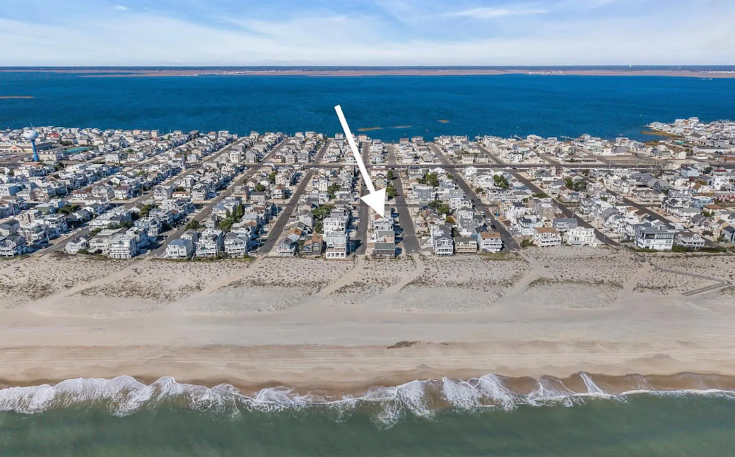 Mermaid Lane Aerial Beach