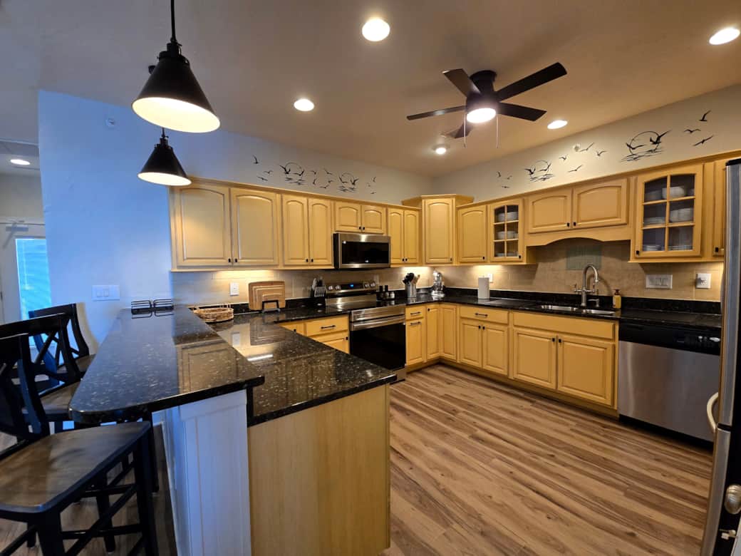 Kitchen view 3