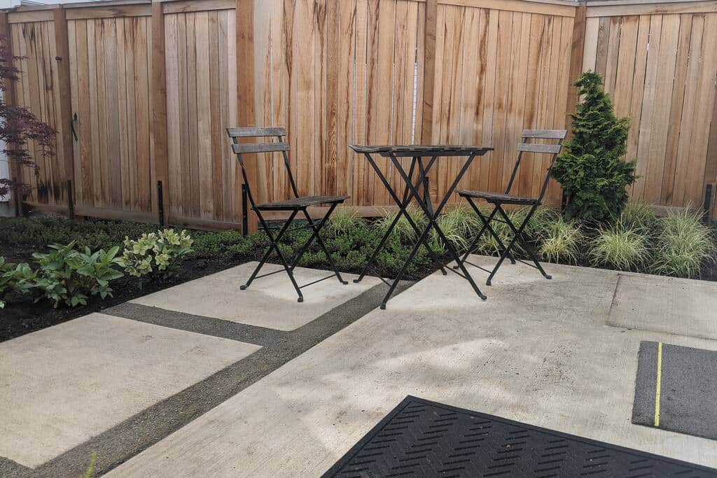 Patio space