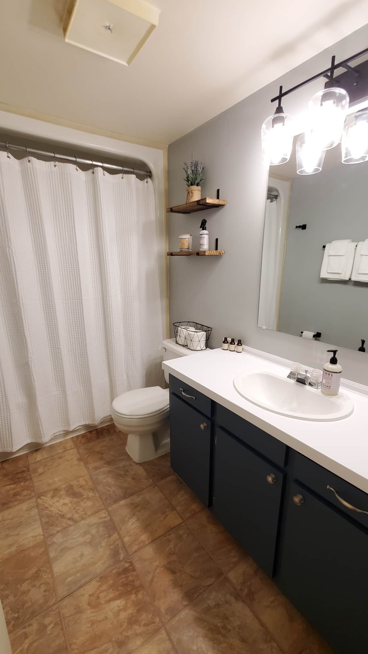 Master bathroom - newly updated