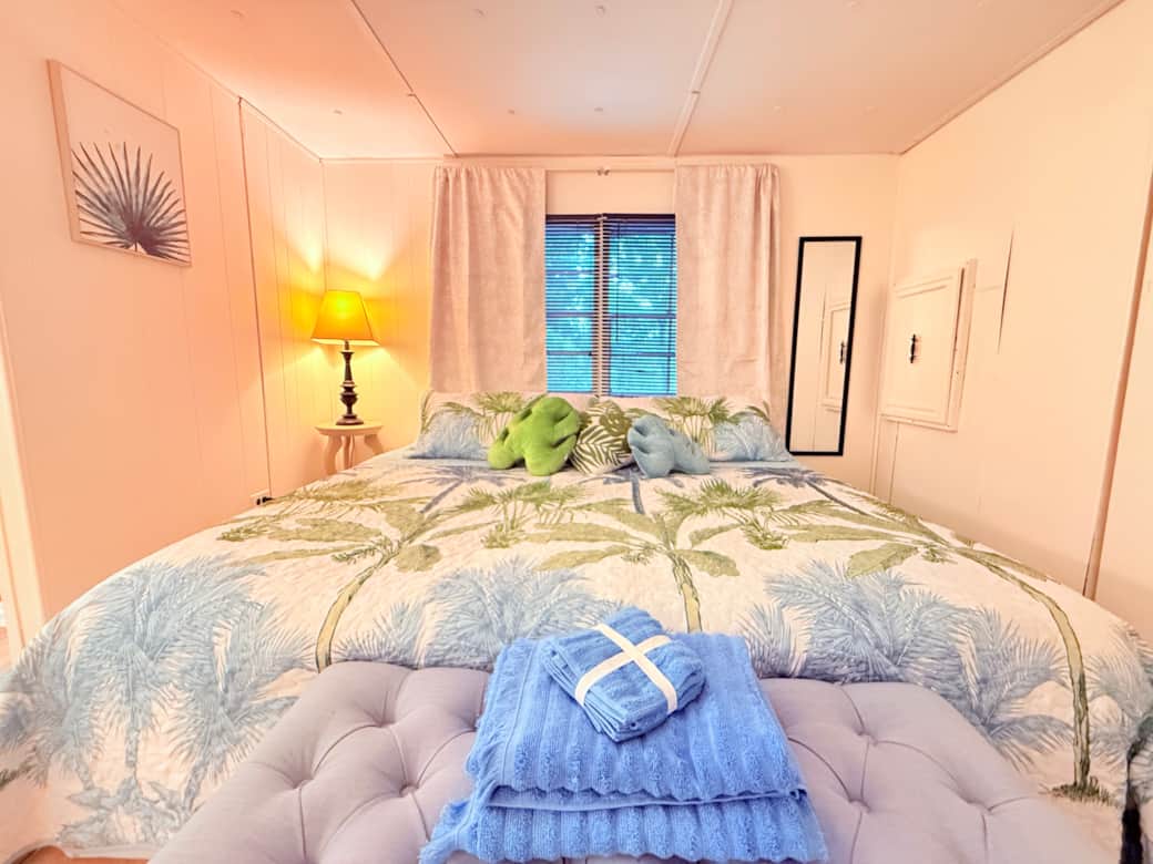 Master bedroom king bed