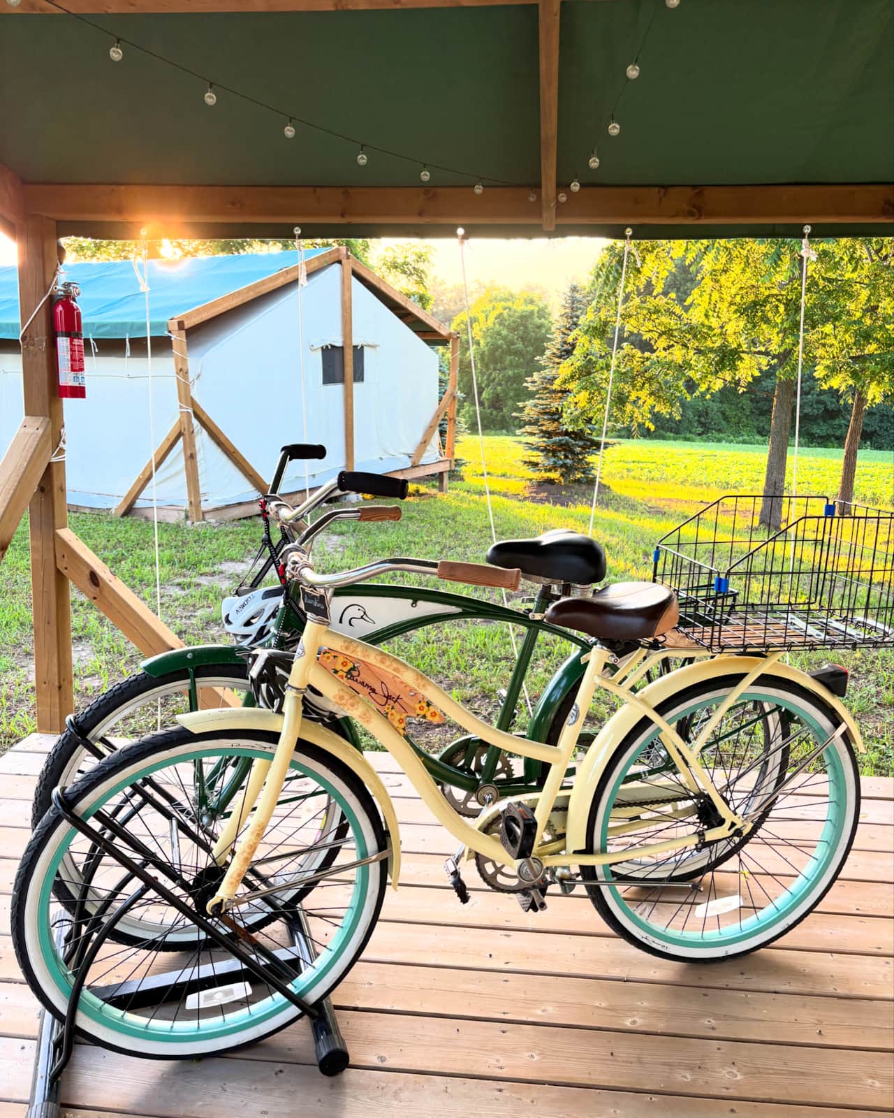 Two bikes included 