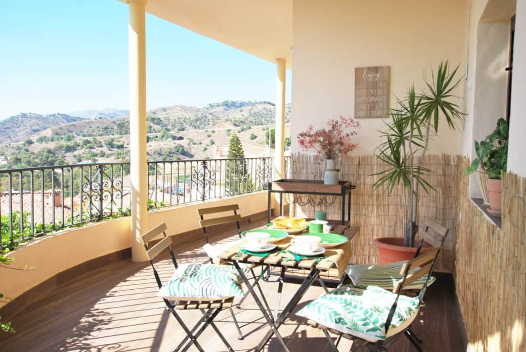 Terraza privada con vistas Terraza privada con vistas
