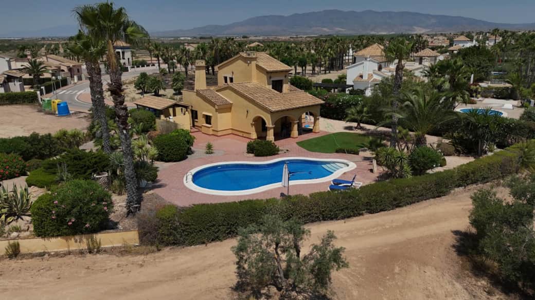 Drone photo villla