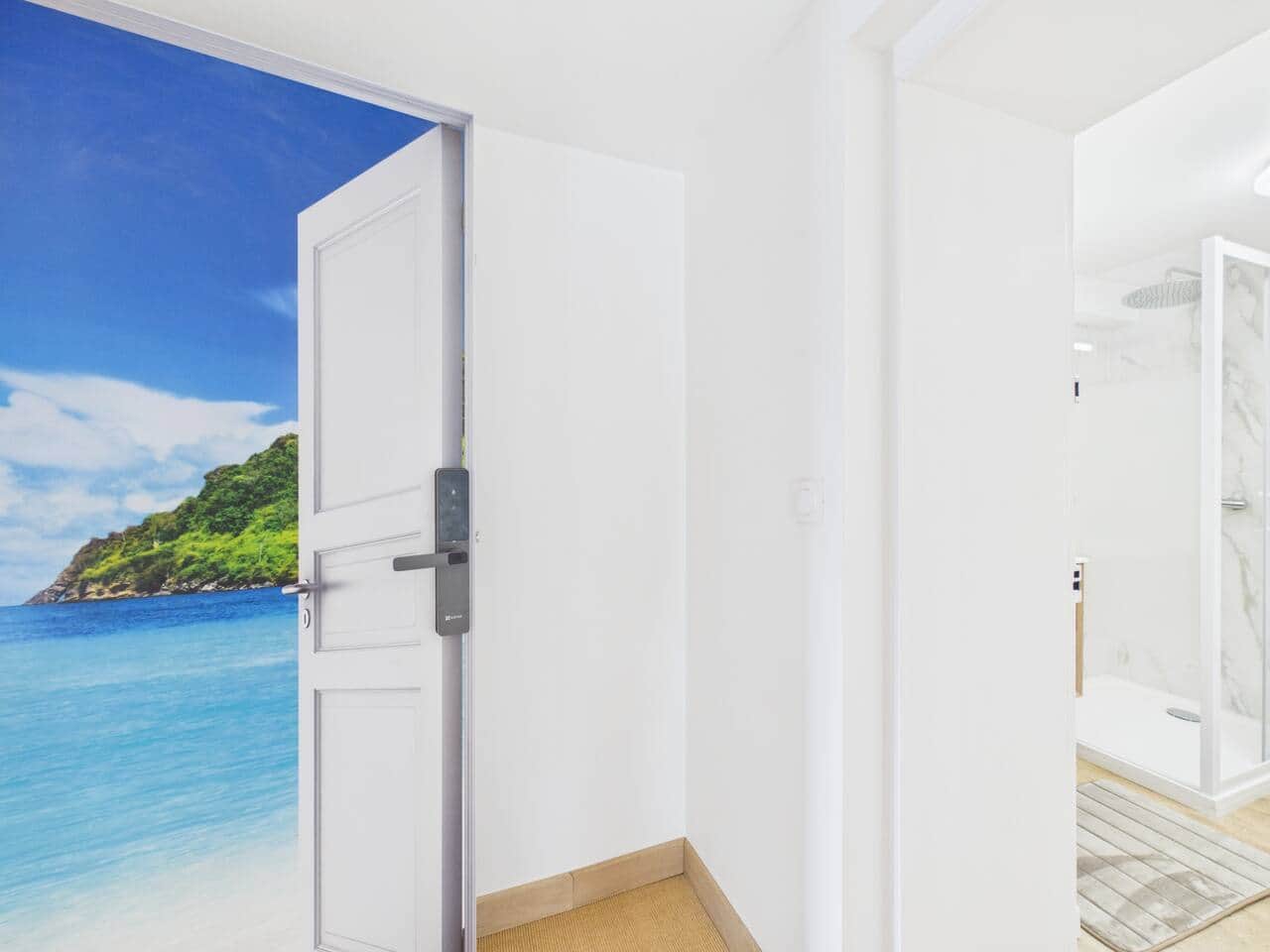 Suite Plage  Porte d'entrée