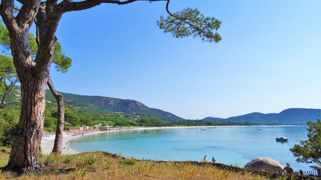 La spiaggia di Palombaggia.