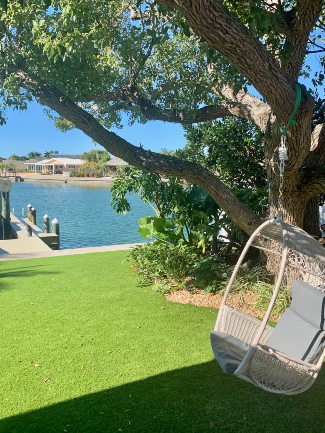 Swinging Chair View
