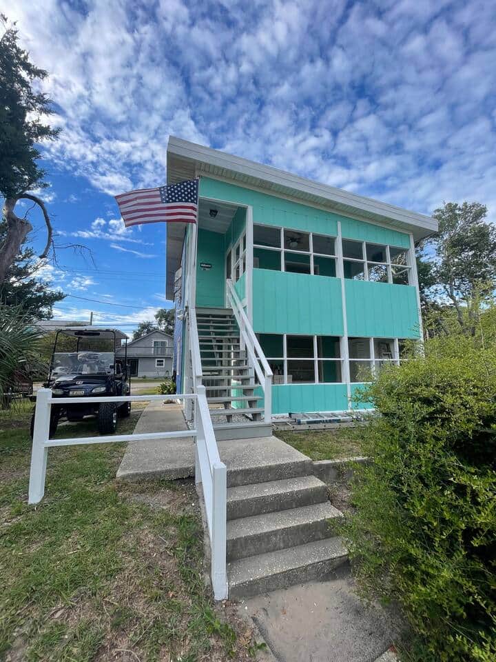 Steps leading to Ocean Blvd and the beautiful beach!