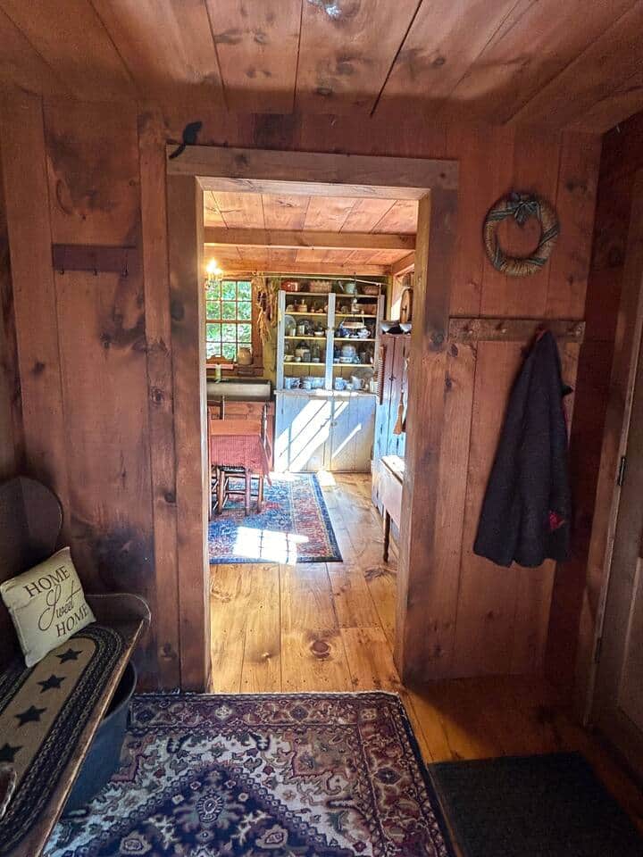 Beautiful Old Fashioned Fully Stocked Kitchen with Modern Appliances and Conveniences