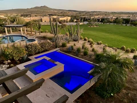 Pool area