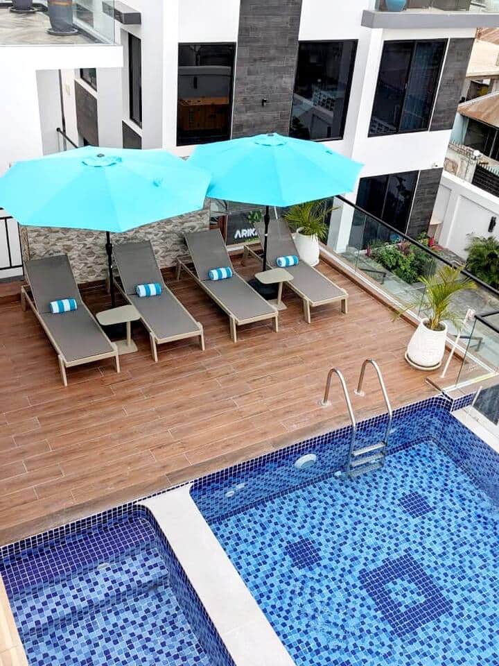 Pool opens at 9am to 6pm daily