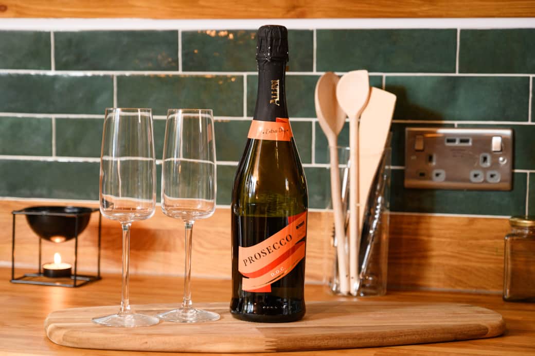 Complimentary Prosecco