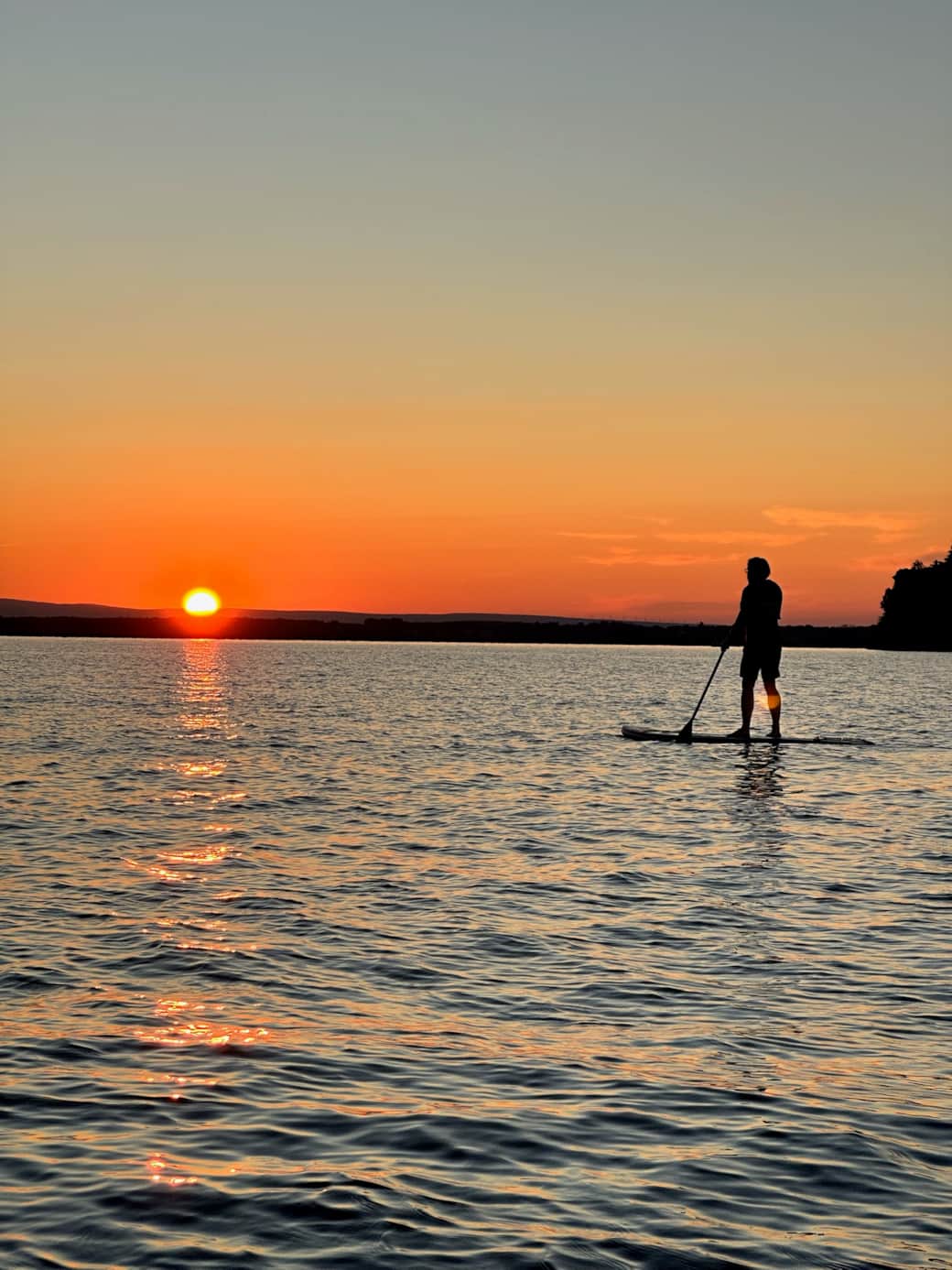 Sunset Paddleboard