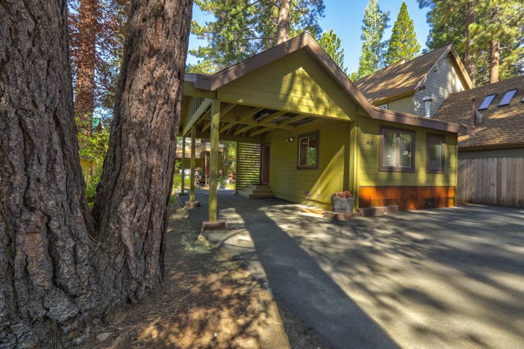 Driveway and Carport.  

