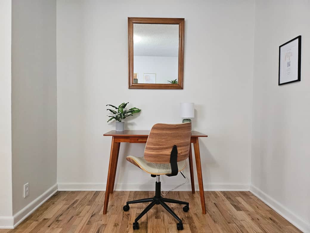 Great workspace when you're away from the office!