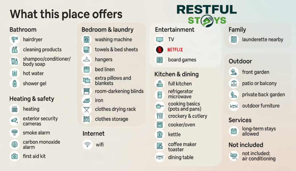 What this place offers