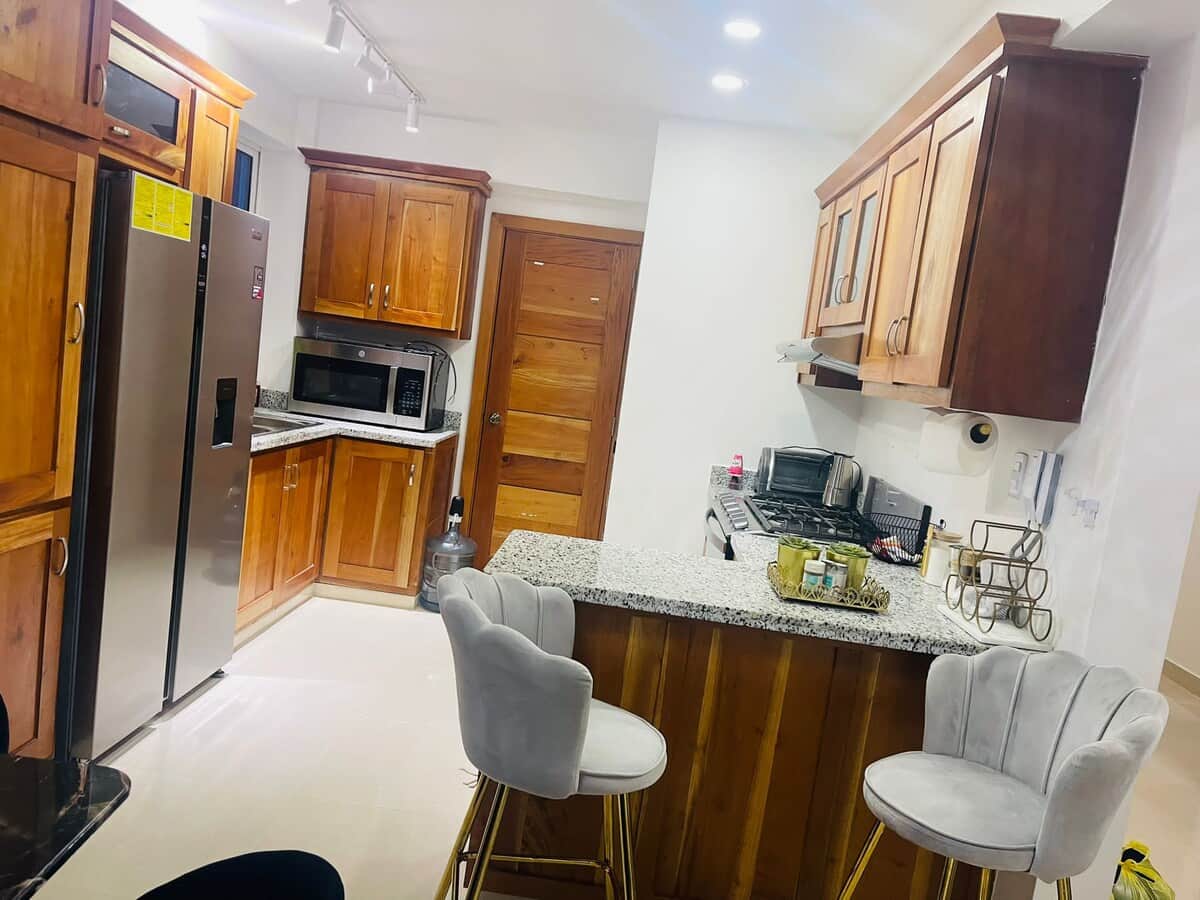 Fully equipped kitchen