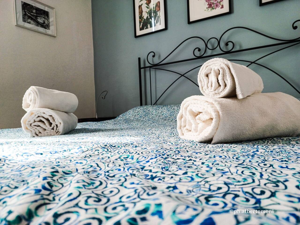Asciugamani messi a disposizione degli ospiti