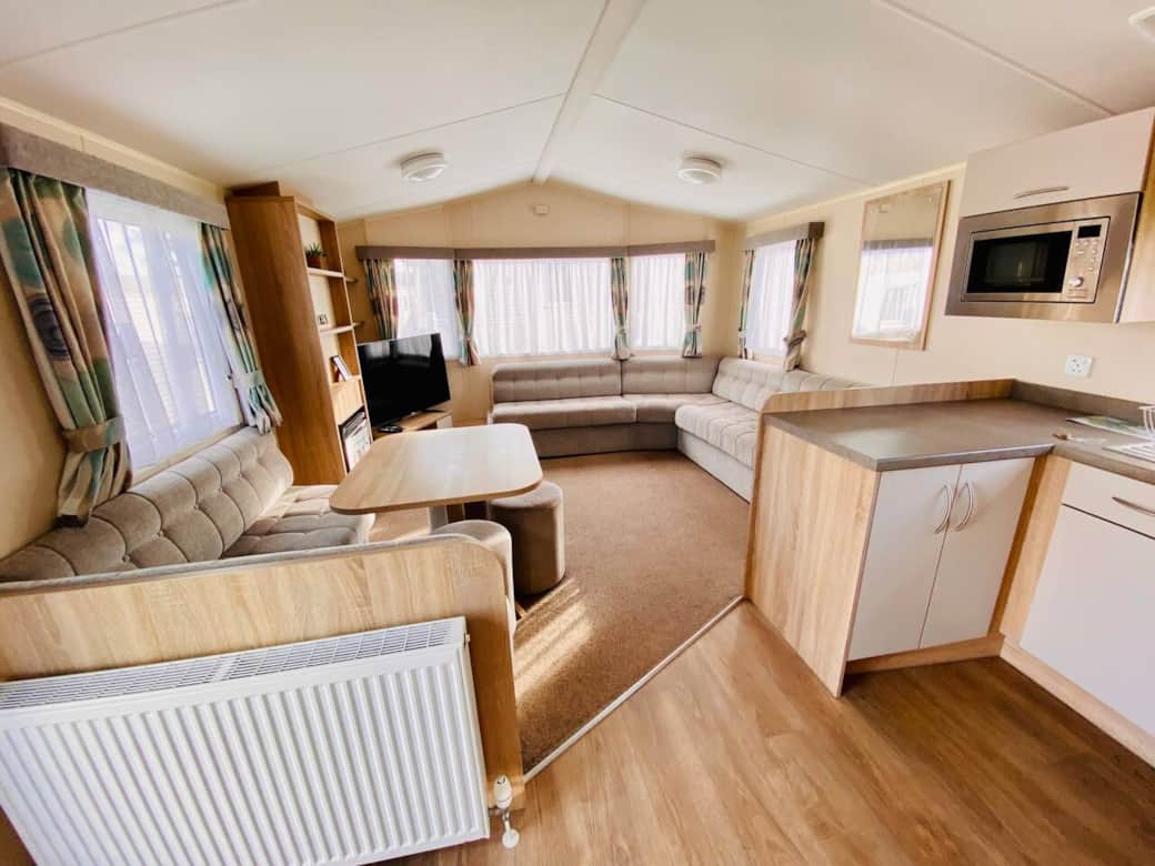 open plane living area and dining area 