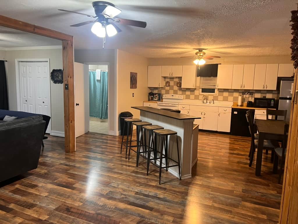 Kitchen area from the front door
