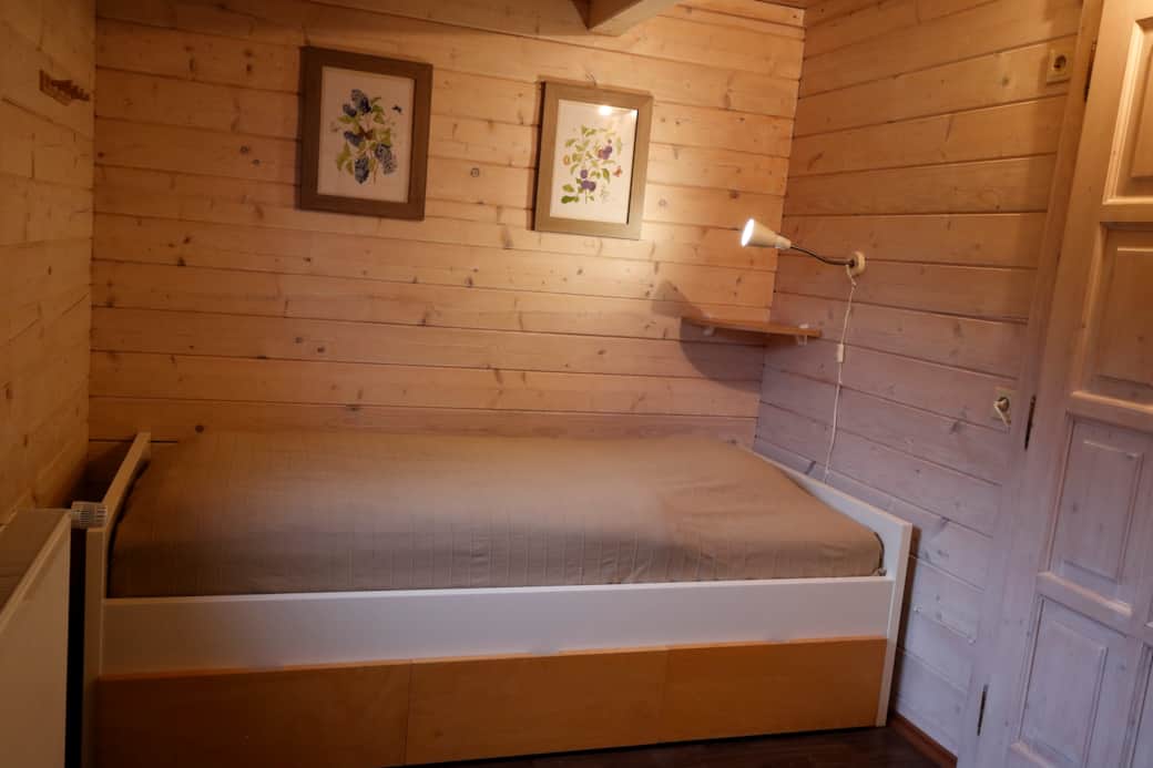 Blockhaus Sauerland Einzelbett