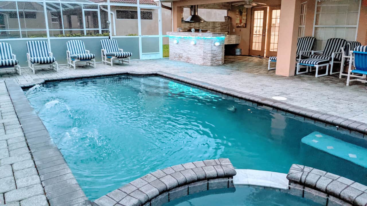 Pool and Spa Area