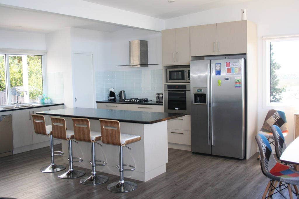 Kitchen will all modern appliances
