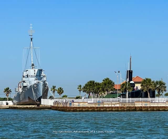 USS Cavalla submarine and USS Stewart destroyer at Seawolf Park