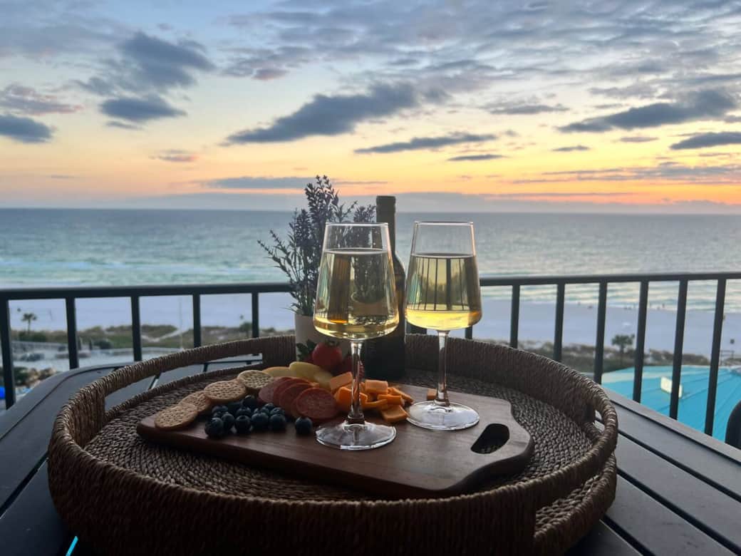 View off the Balcony at Salty Vibes! View off the Balcony at Salty Vibes!