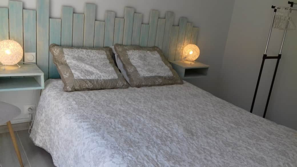 Chambre bleue - lit en 160 Chambre bleue - lit en 160