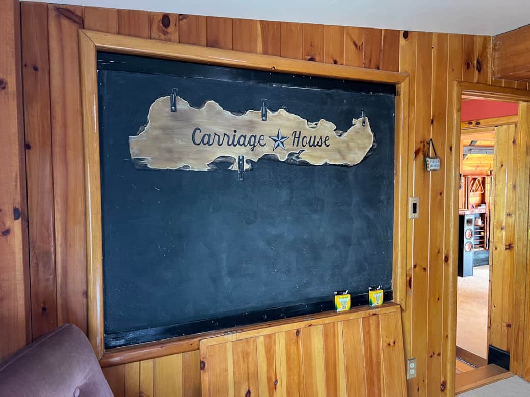 The Cozy Q - Chalk Board