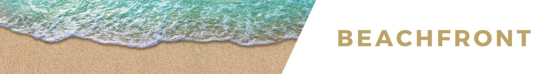 Beachfront luxury villa rentals