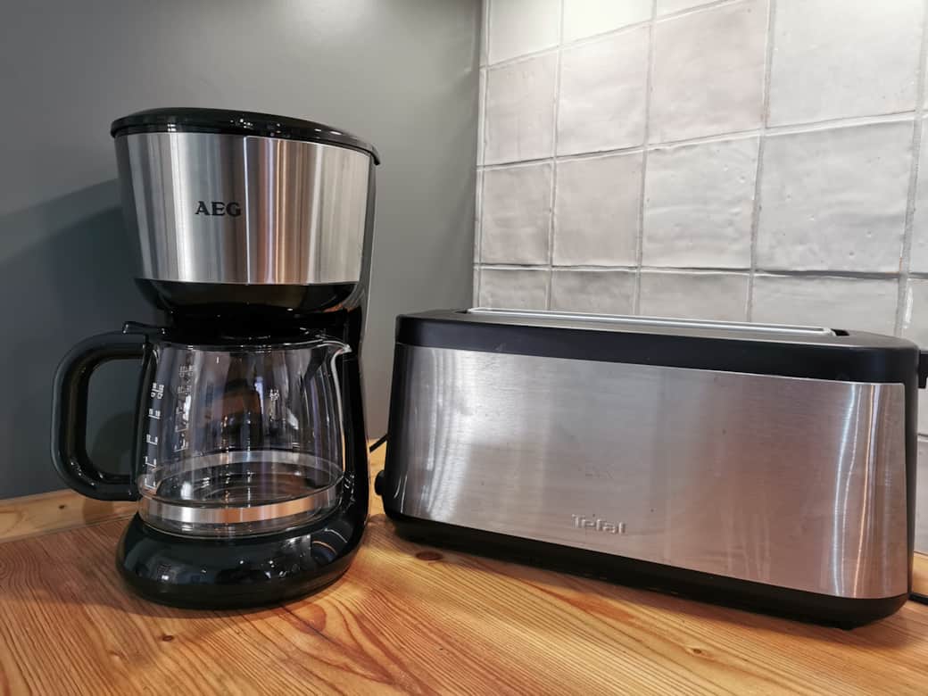 Kaffeemaschine + Toaster