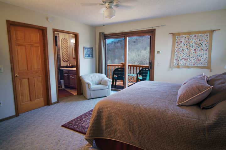 Black Hawk Master Bedroom Deck View