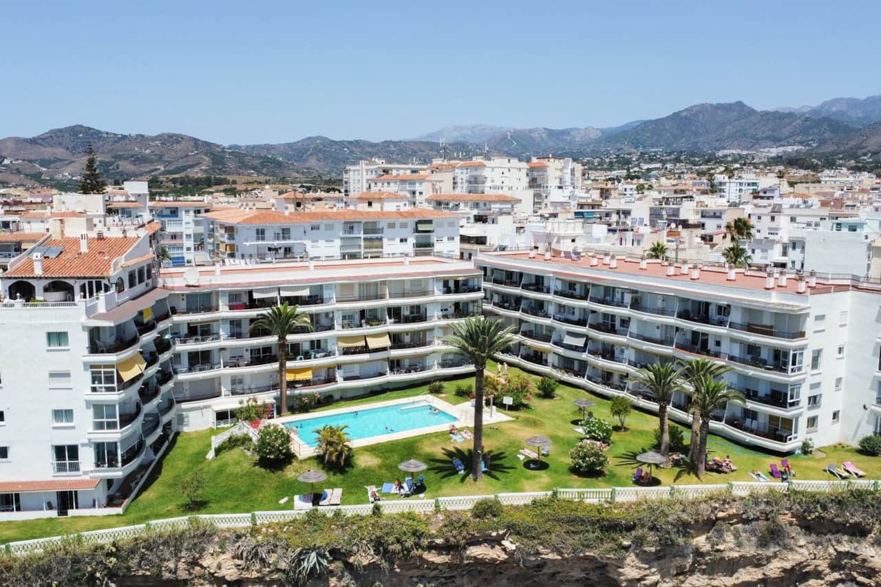 Holiday apartment building in Nerja, Costa del Sol