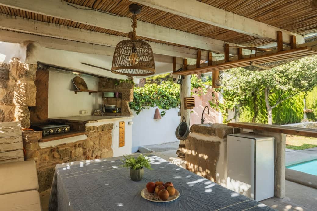 Ca Tauró Grillbereich Pool Meer Strand Dénia