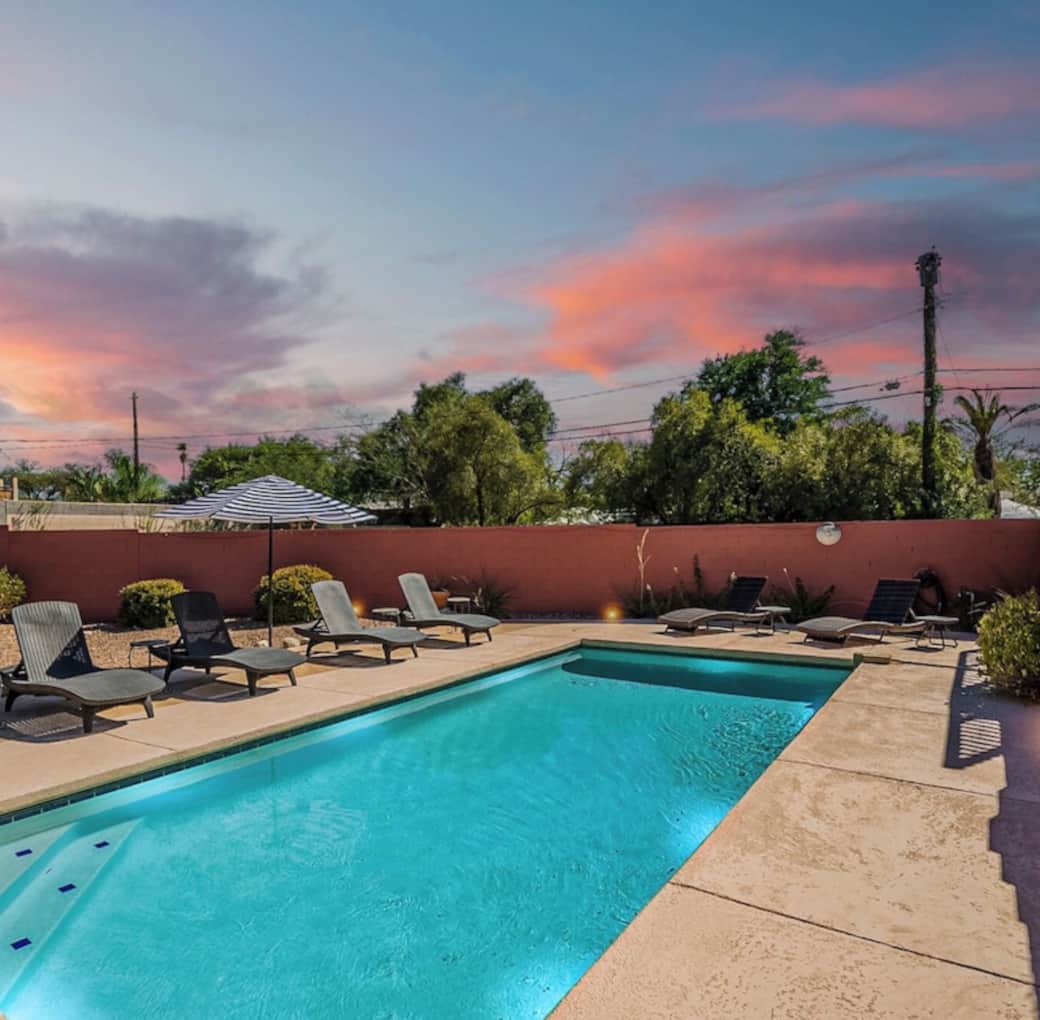 Pool and patio