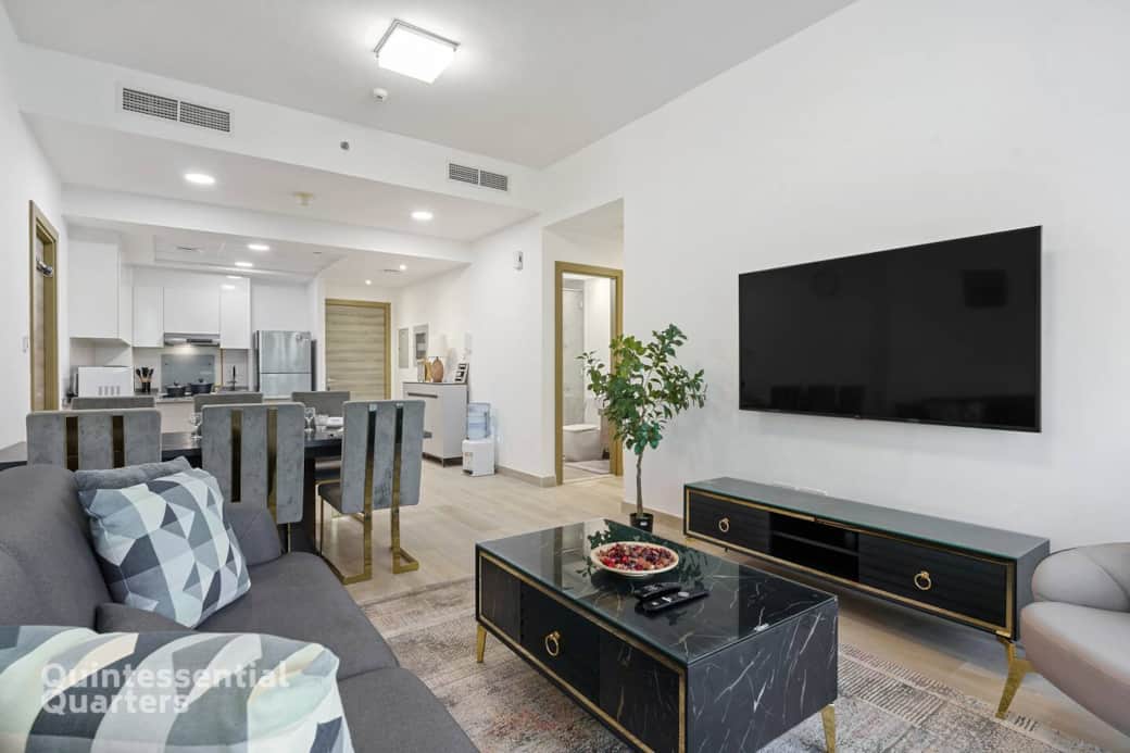 Full view of Living & Dining Area. Full view of Living & Dining Area.