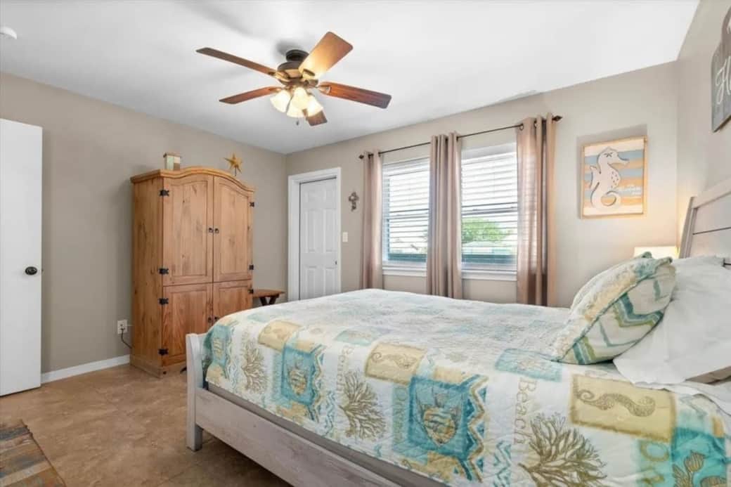 Balcony attached to master bedroom