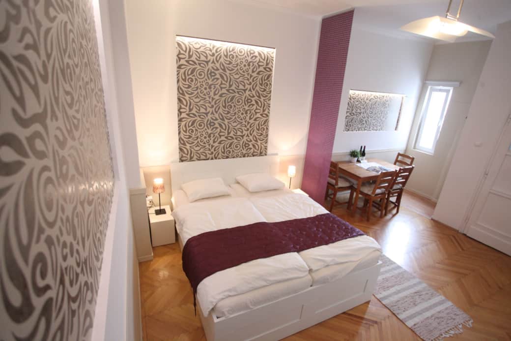 Bedroom and Living room