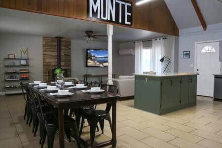 Living room and dinning area