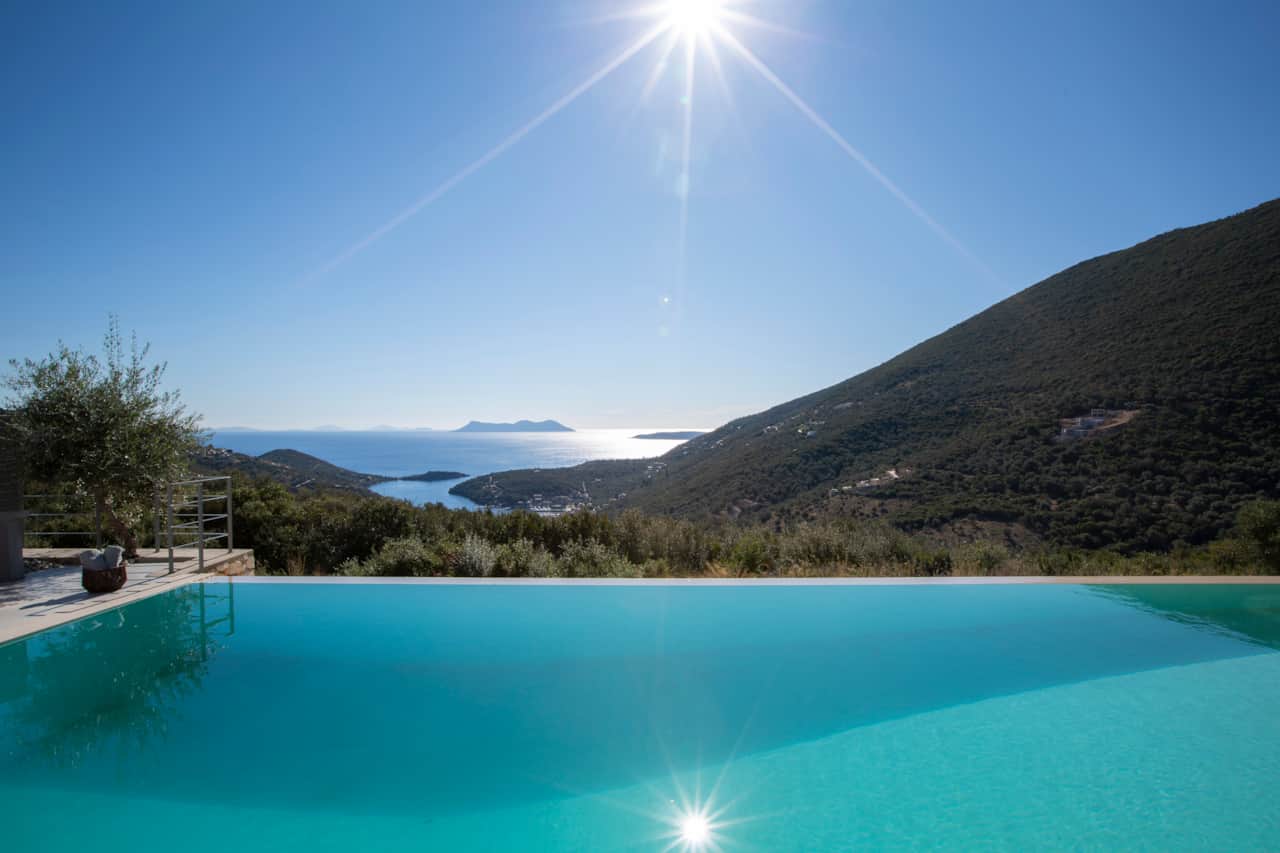 View from the pool