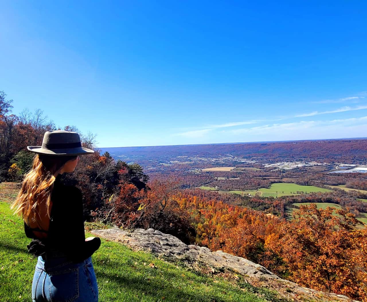 Fall colors transform the mountain views into a breathtaking display.