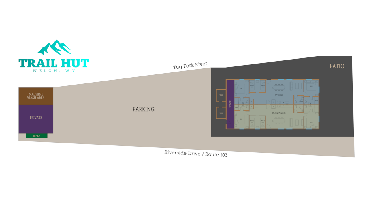 Trail Hut | Full Siteplan