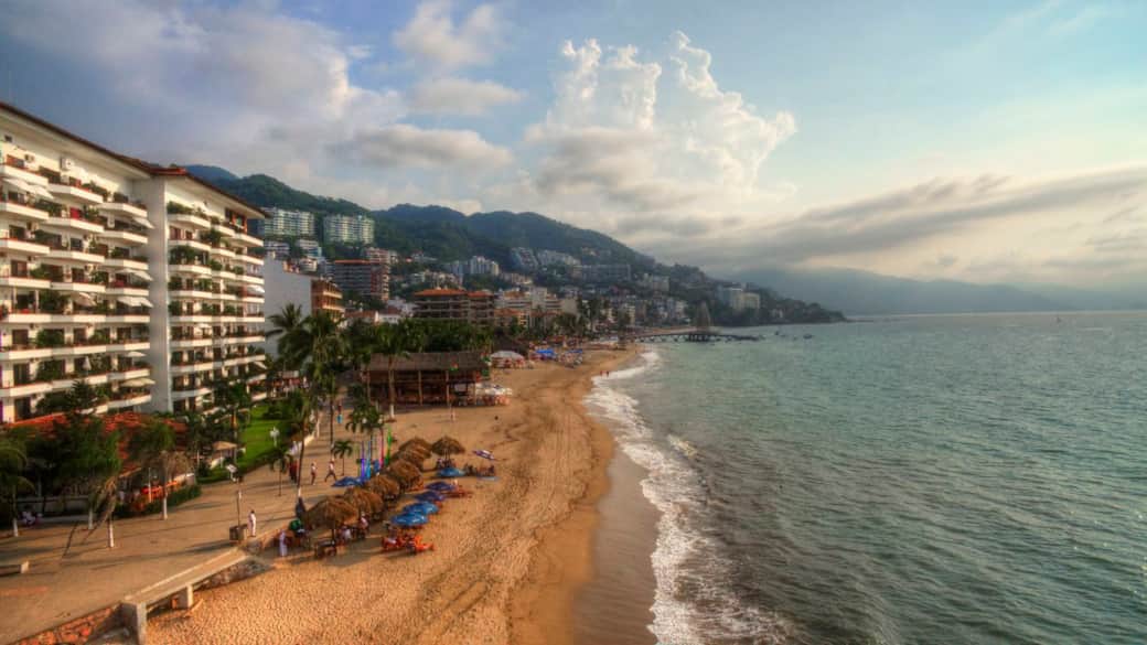 Overlooking Los Muertos Beach and the heart of Zona Romántica