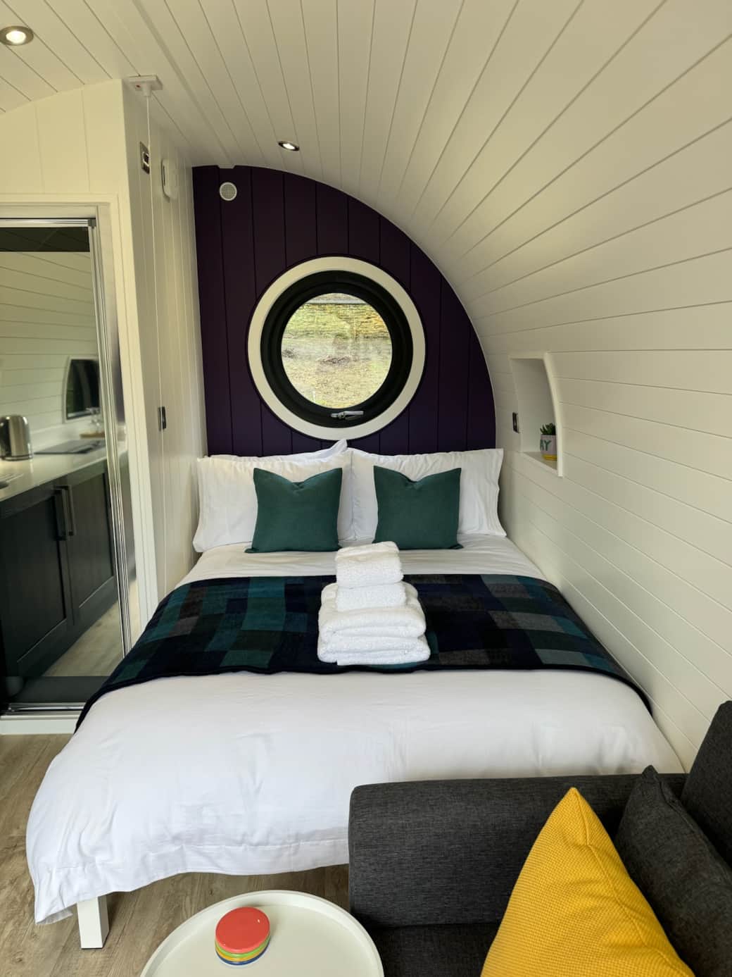 Comfortable double bed