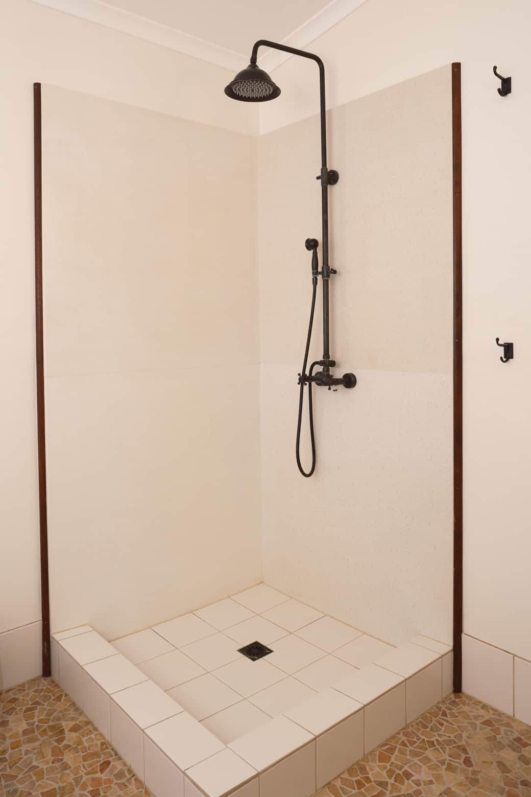 Room 1 shower Room 1 shower