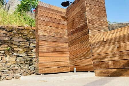Lovely outdoor shower